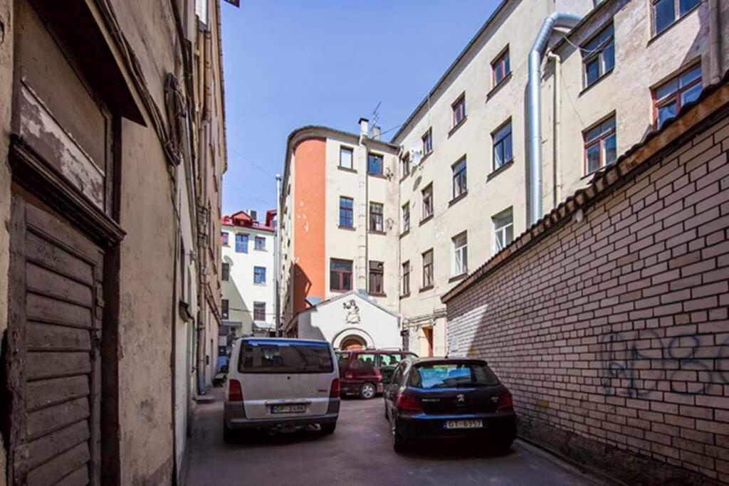 Modern & Spacious 80M2 Apartment In Riga Old Town Exterior foto